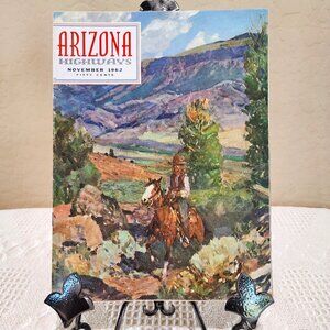 November 1962 Arizona Highways Magazine: Charleston Read Mullan Geologic Mapping